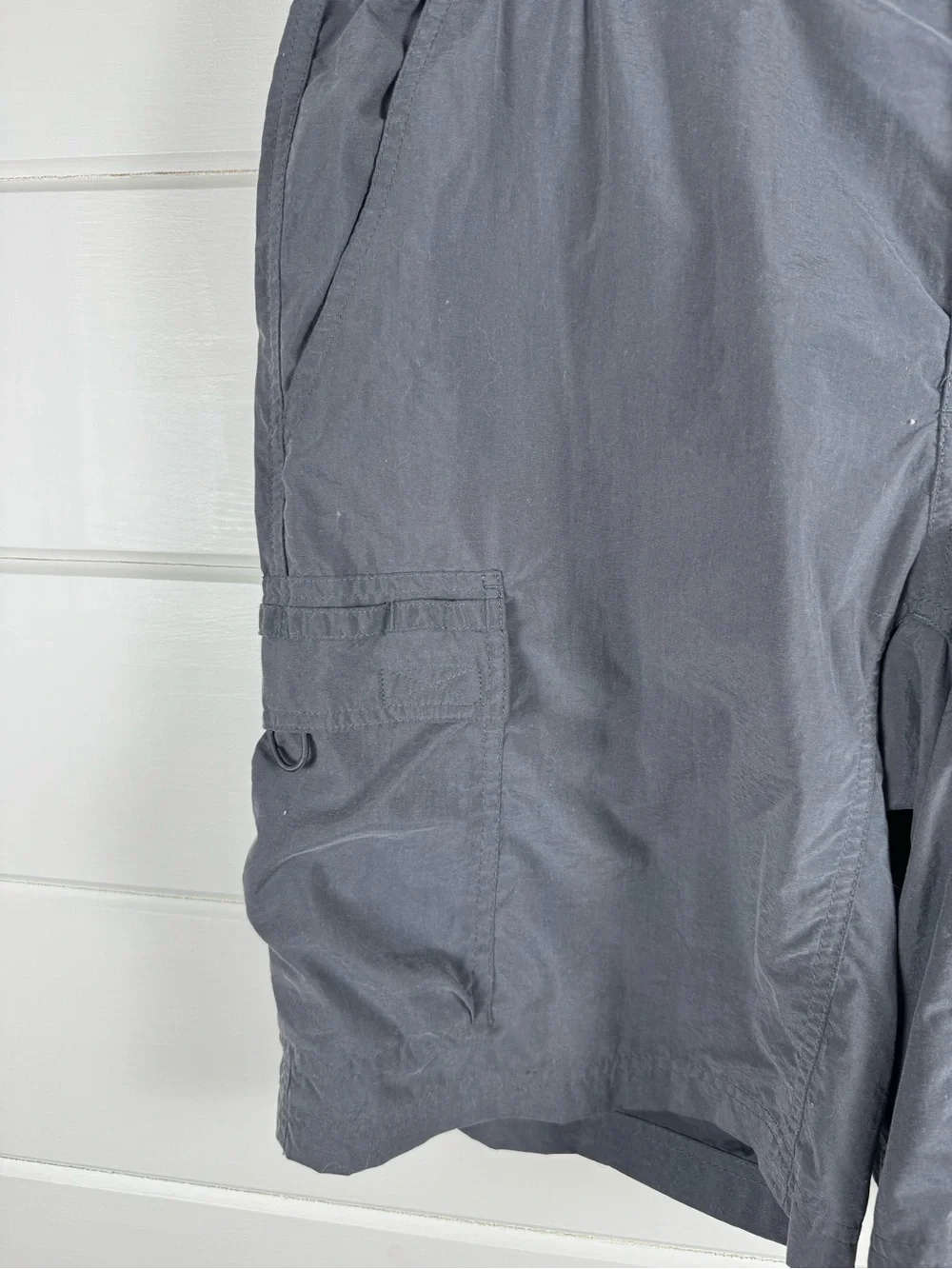 The North Face Cargo Hiking Shorts Gray Men’s Large Packable Outdoor